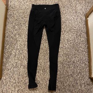 Lululemon Leggings (Black, Pockets & to the Ankle)